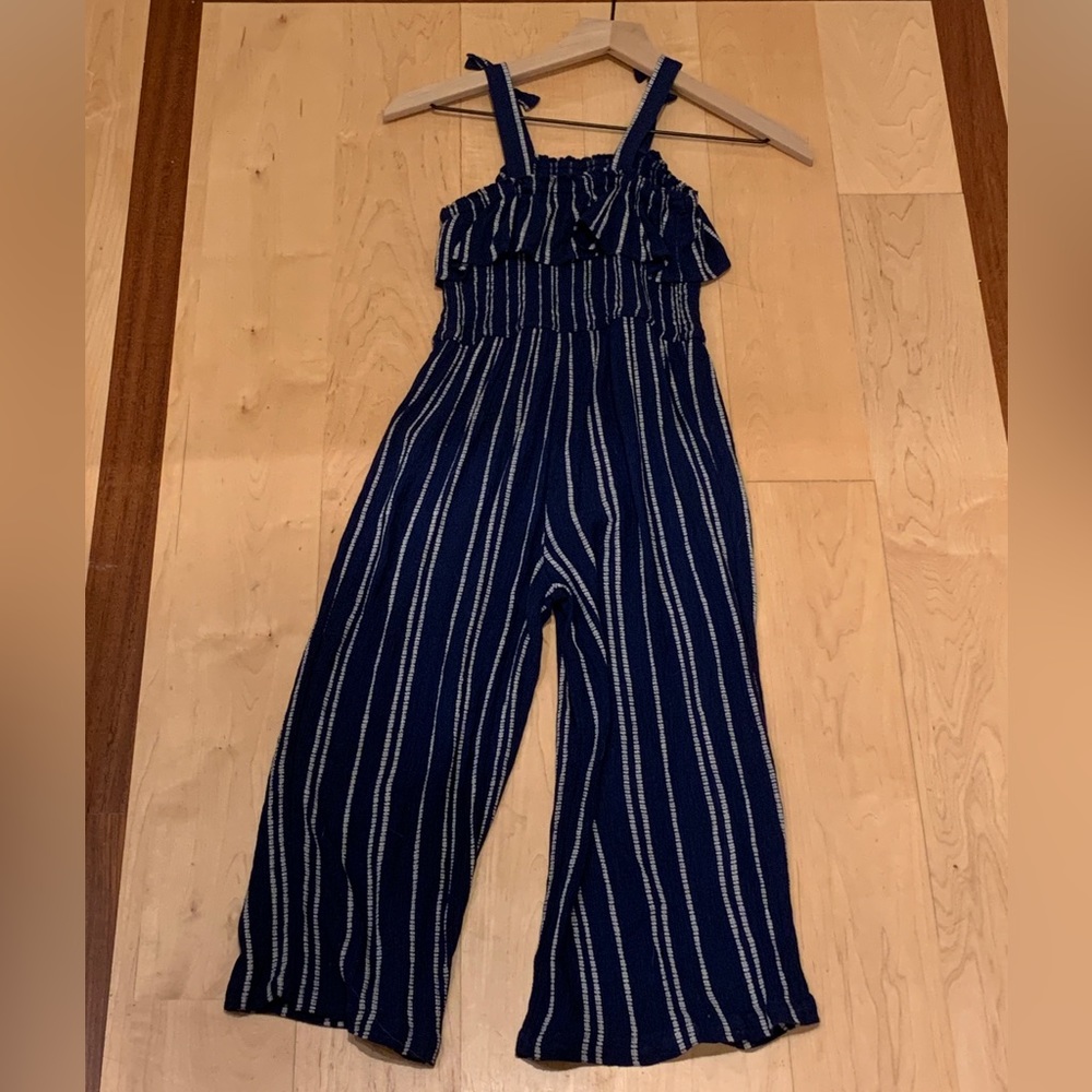 Girls all-in-one Marks & Spencer cotton pantsuit age 9-10 years in EUC